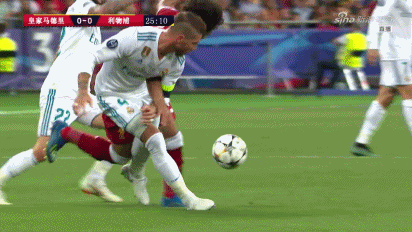 萨拉赫受伤瞬间