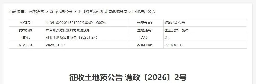 谯城最新征地公告出炉！涉及3个地块，这些行为一律不予补偿